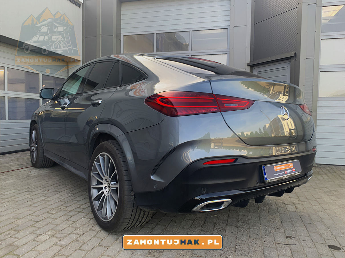 Mercedes GLE SUV - montaż haka